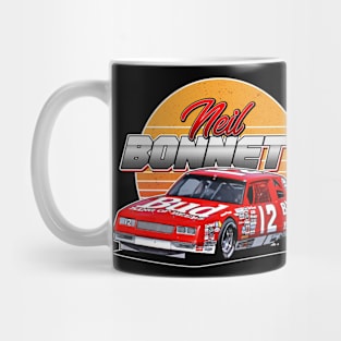 Neil Bonnett 12 Retro 80s Mug